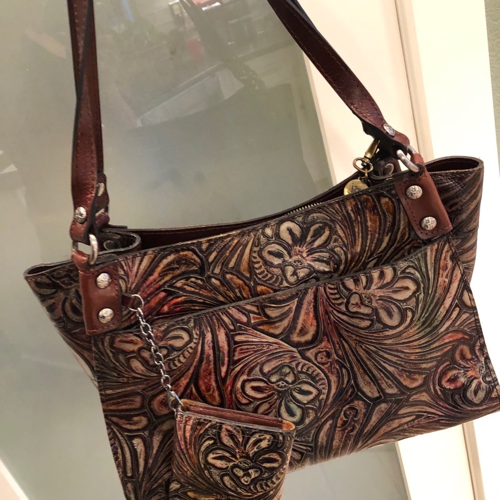 Patricia Nash purse and wallet set